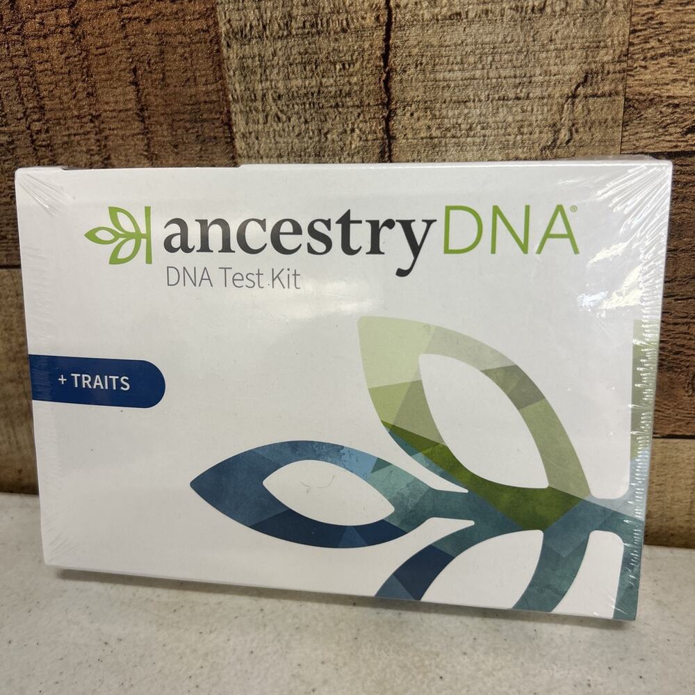 SEALED NEW Ancestry DNA Test Kit + Traits New Factory Sealed Genetic Testing